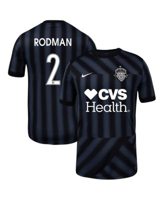 Nike - Men's Trinity Rodman Black Washington Spirit 2025 Blackout Kit Replica Player Jersey