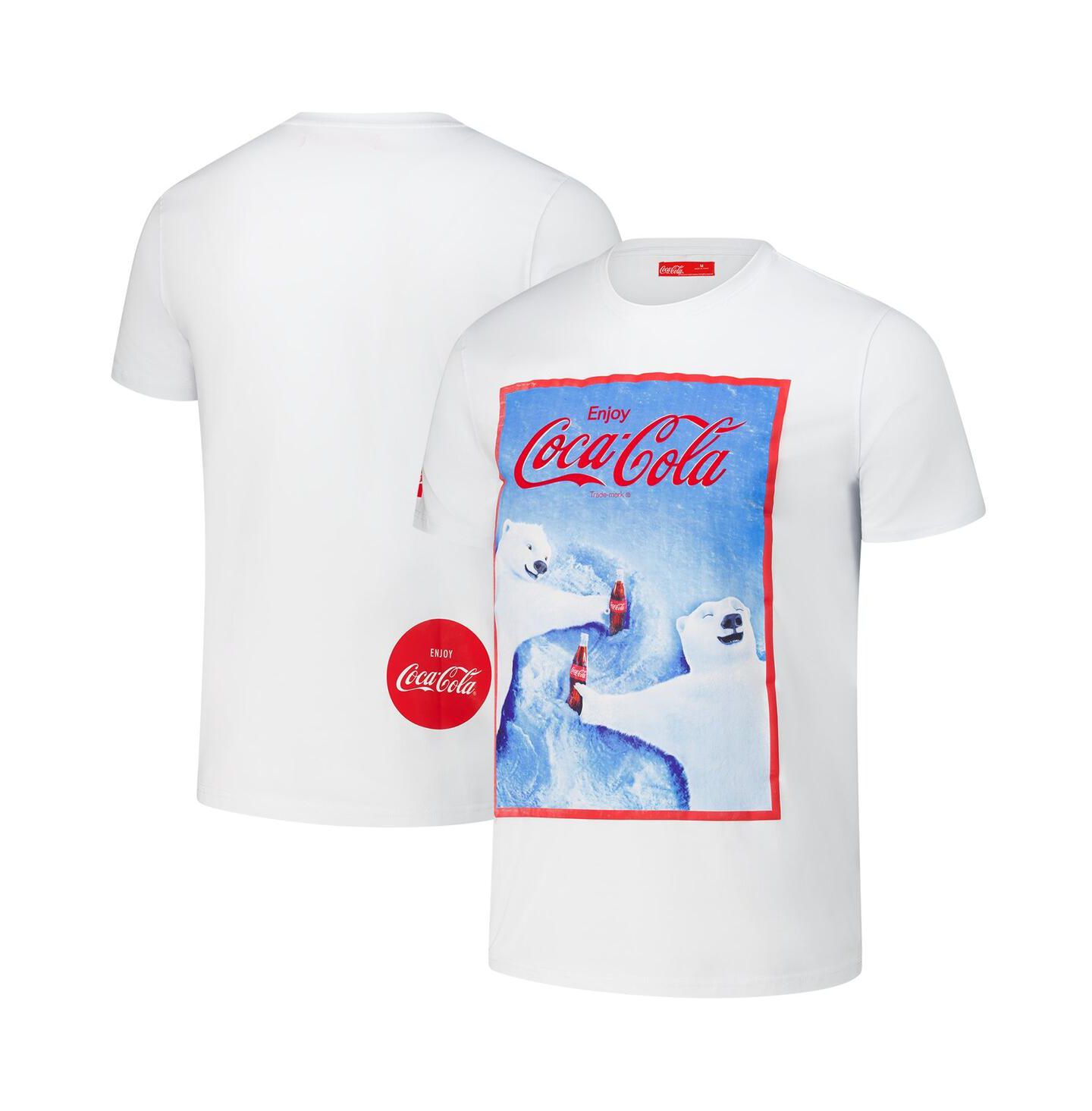 Мужская футболка Freeze Max White Coca-Cola Snow Angels — фото 1