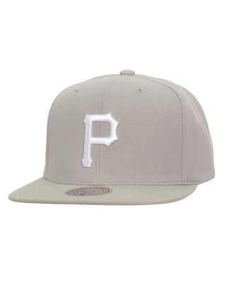 Mitchell & Ness - Men's Gray Pittsburgh Pirates Snapback Hat