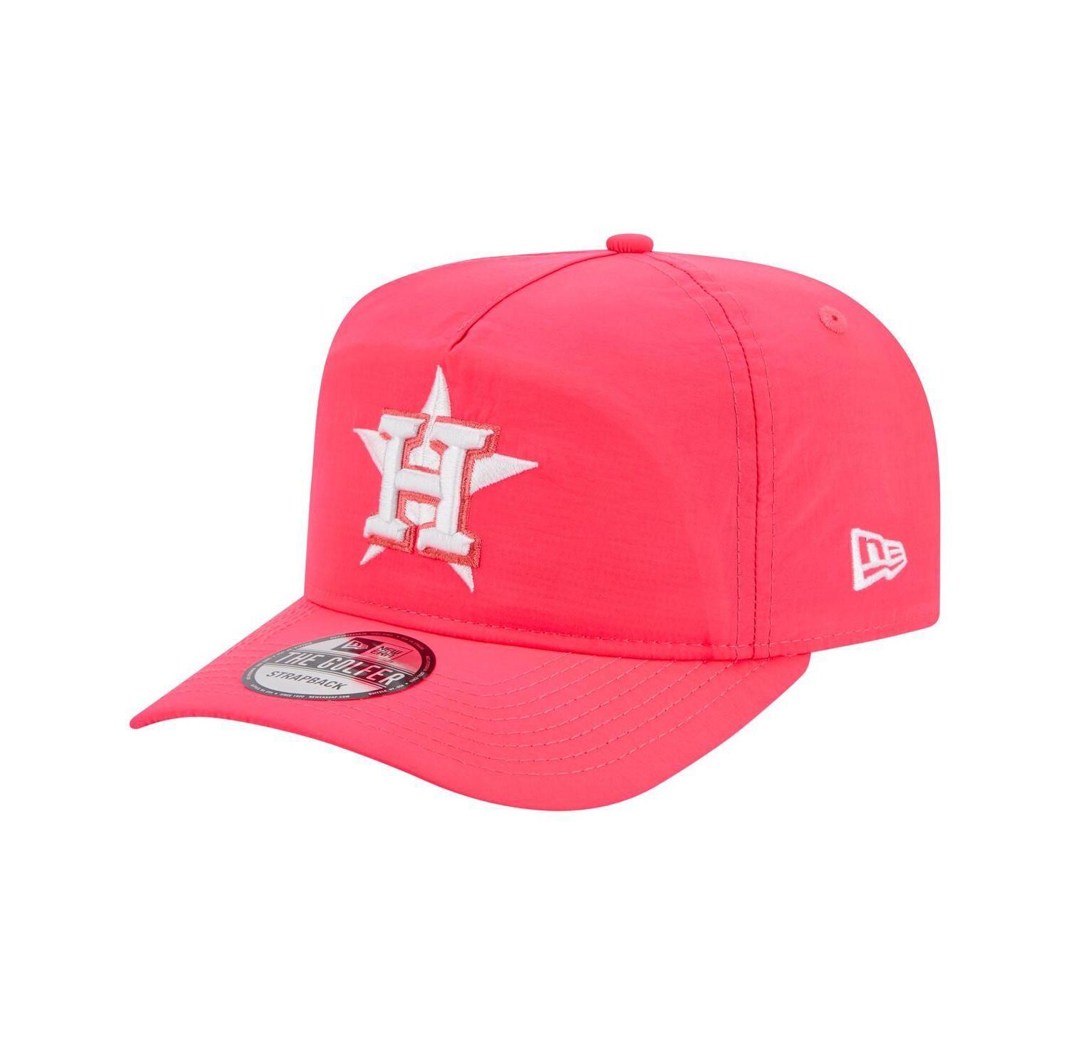 Men's Pink Houston Astros Everyday Golfer Adjustable Hat