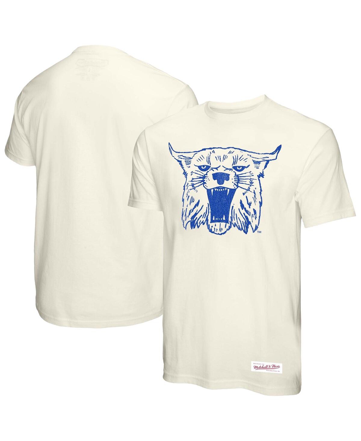 Mitchell & Ness Men's Cream Kentucky Wildcats Vintage Tone T-shirt In Cream