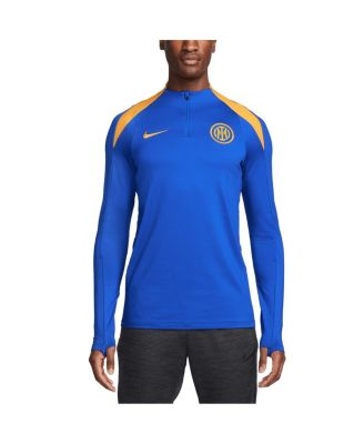 Nike - Men's  Blue Inter Milan 2024/25 Third Strike Drill Performance Quarter-Zip Pullover Top
