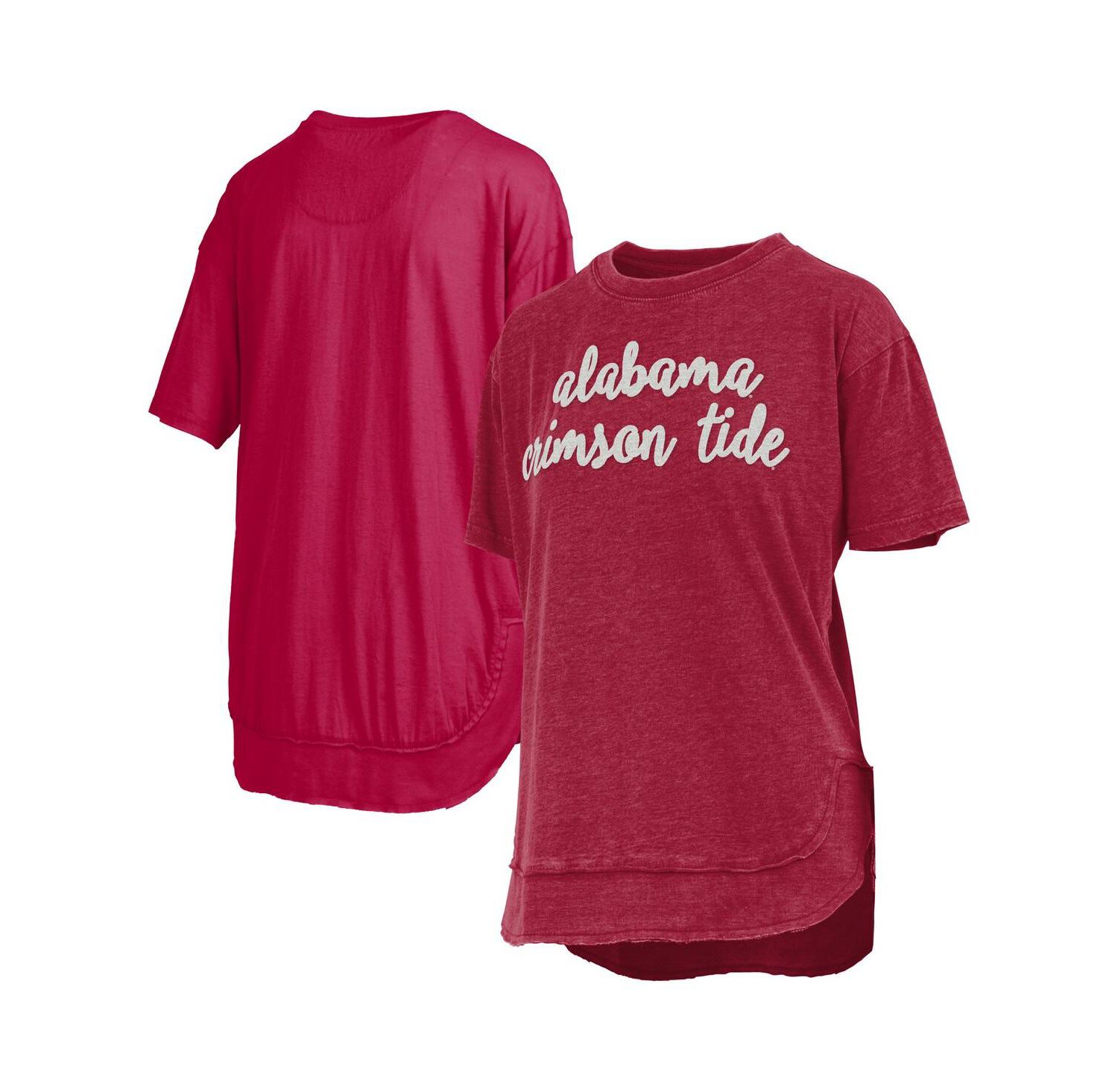 Women's Crimson Alabama Crimson Tide Poncho T-Shirt