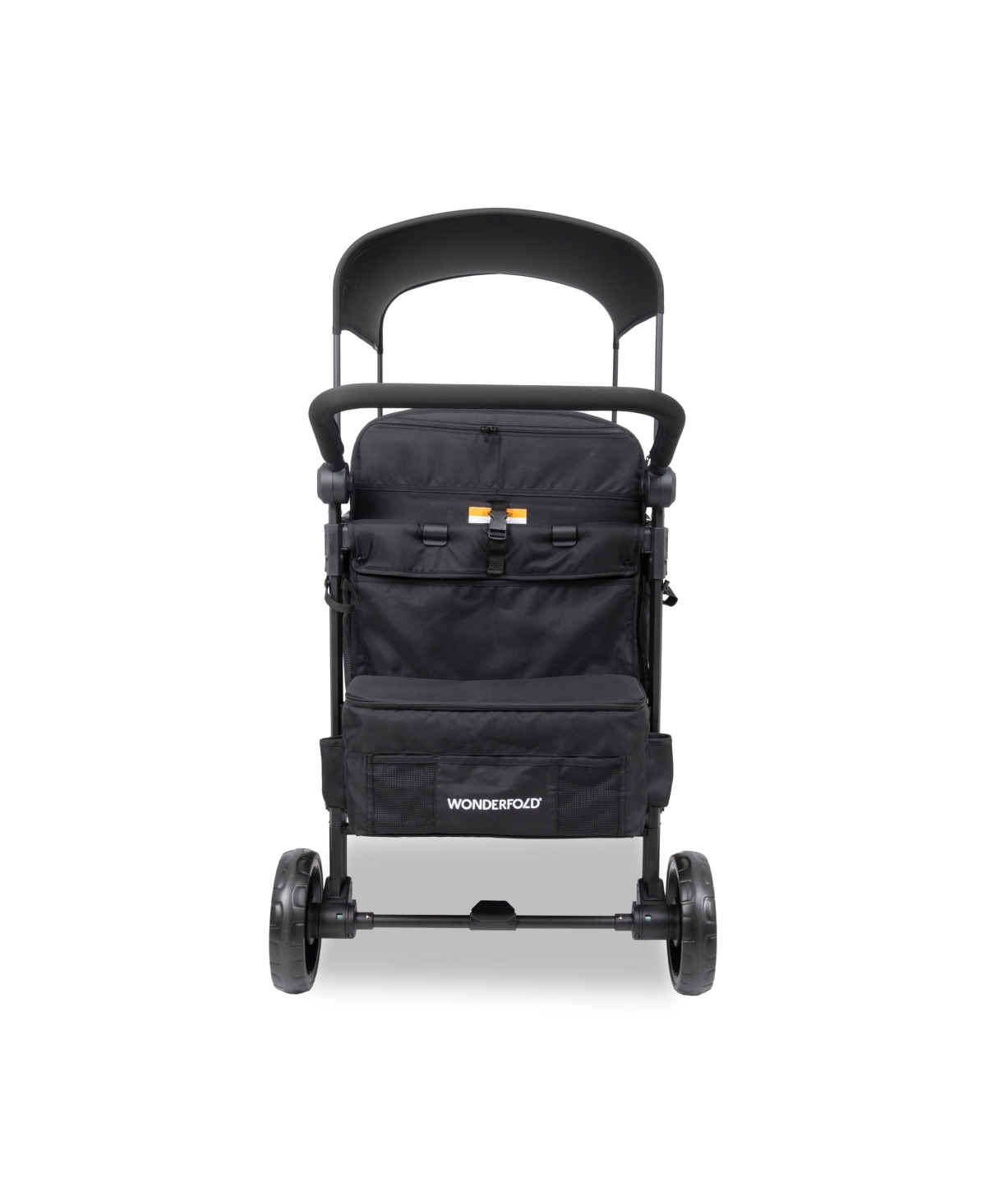 Wonderfold Wagon Infant Quad Stroller Wagon With Lighter Frame In Black
