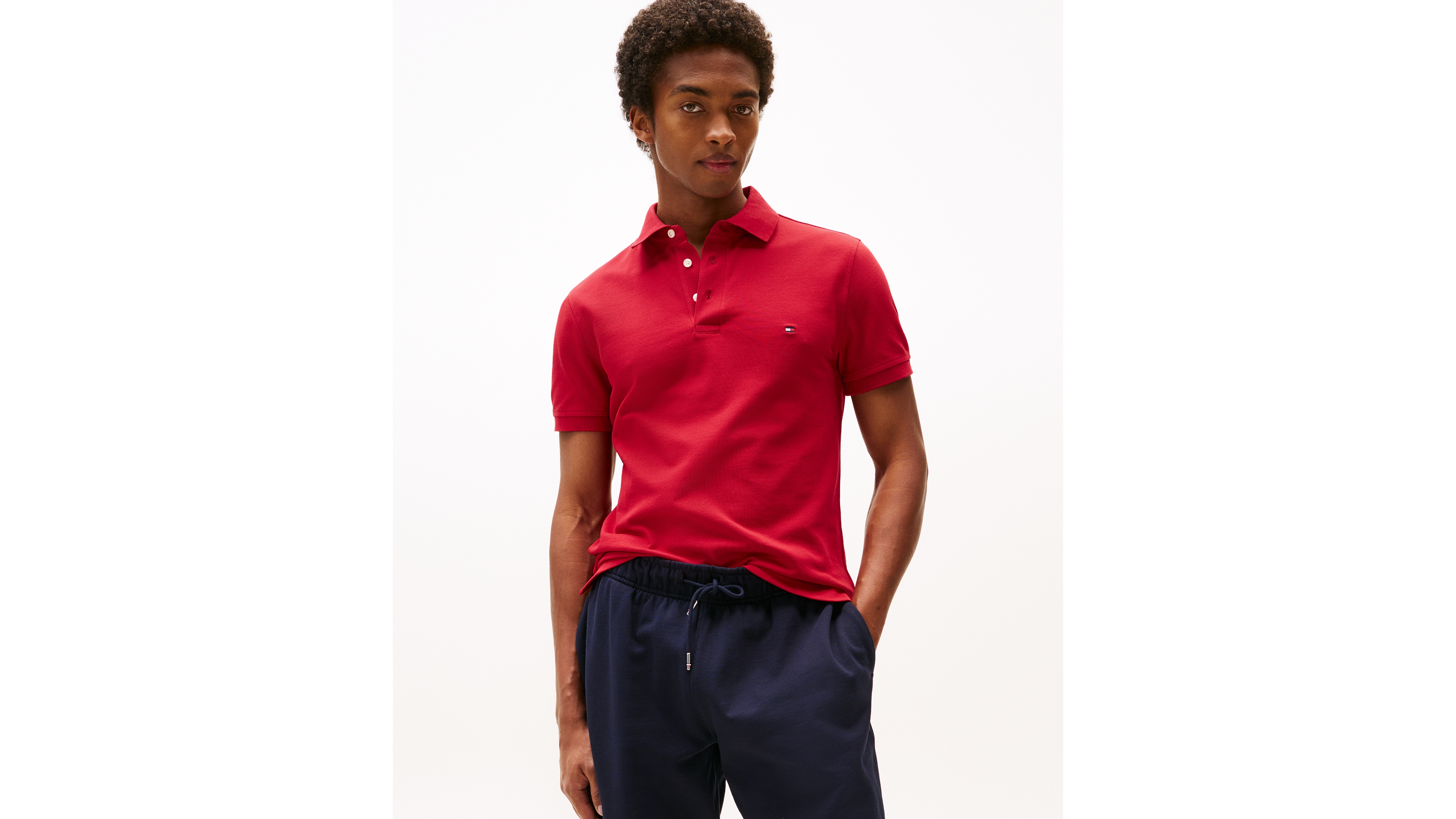 Tommy Hilfiger Men's 1985 Slim Fit Polo Shirt