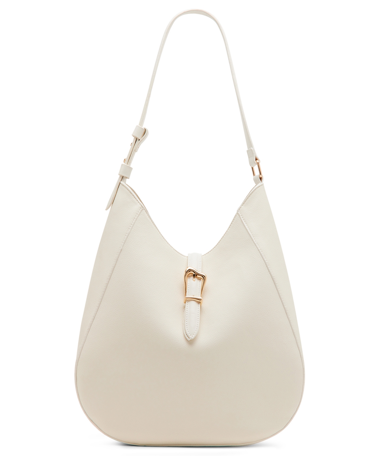 Anne Klein Large Hobo Bag With Pouch In White
