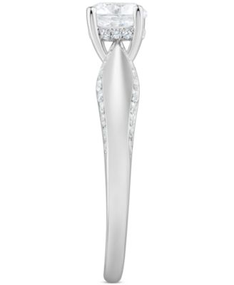 Diamond Engagement Ring (1 ct. t.w.) in 14K White Gold