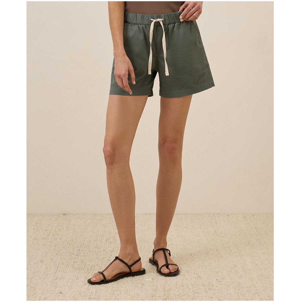 Women's Organic Cotton Daily Twill Short - Ochre