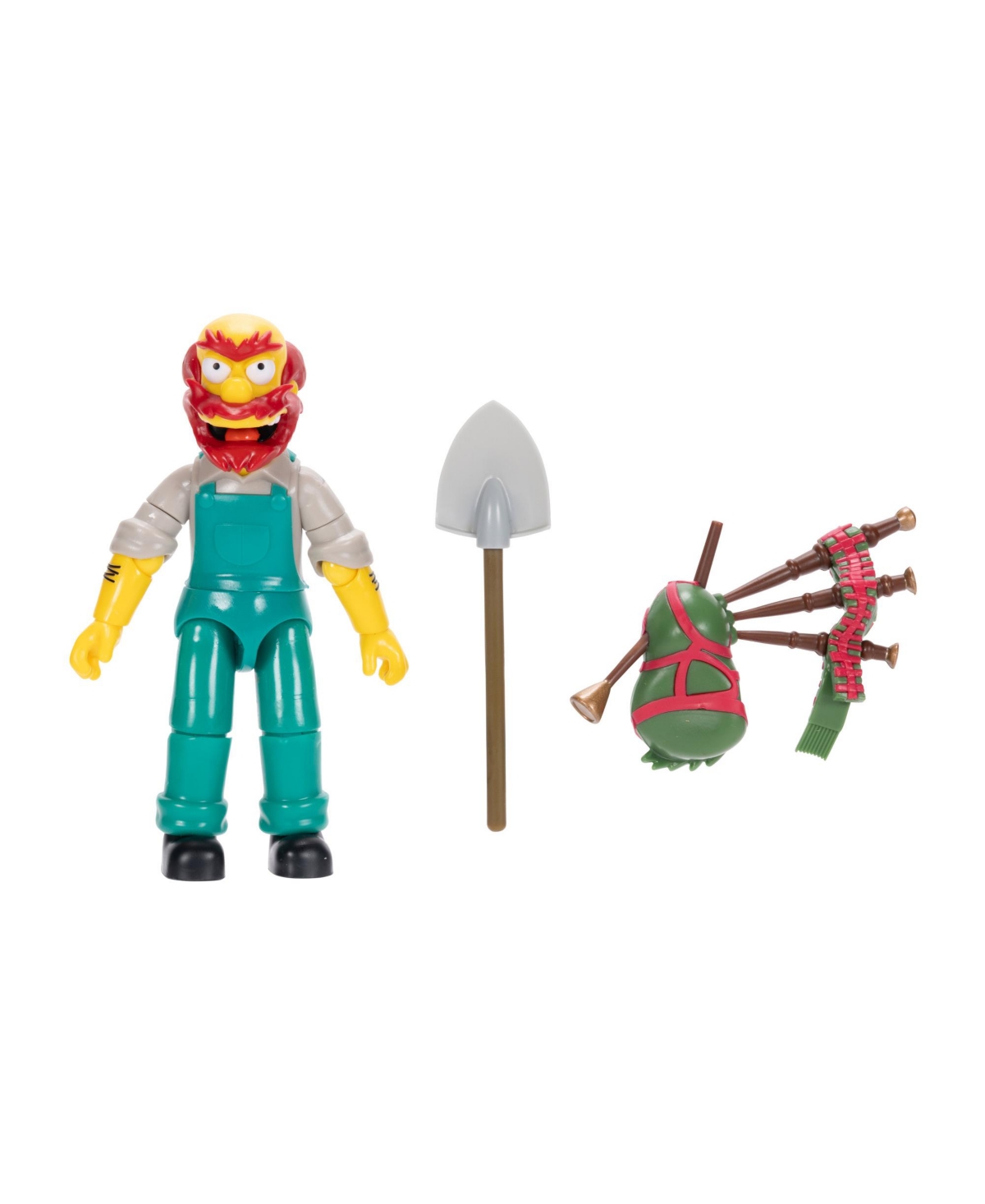 The Simpsons Groundskeeper Willie 5" Action Figure In Multicolor