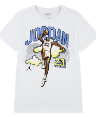 Jordan - Big Boys Short-Sleeve Pixel Graphic T-Shirt