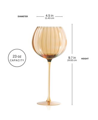 Posh Ballon Glasses, Set of 2