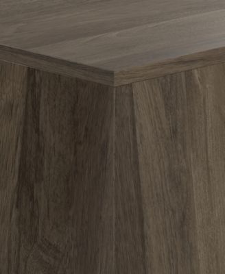 22" Mango Wood Terry Side Table