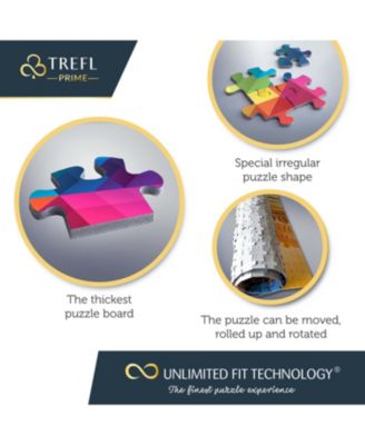 Prime 1500 Piece Puzzle - Aerial Mindblow: At the End of the Road