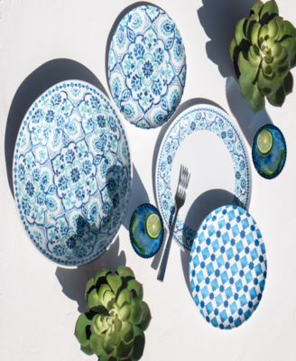 Palazzo Tiles 6-Pc. Dinner Plates, Service For 6