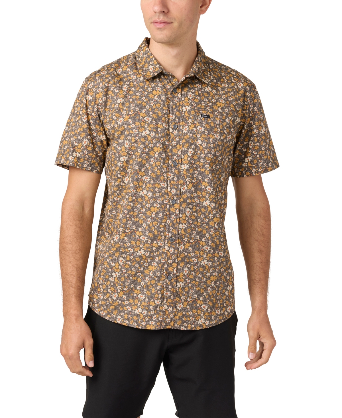 Men's Terrace Short Sleeve Standard Shirt - Graphite