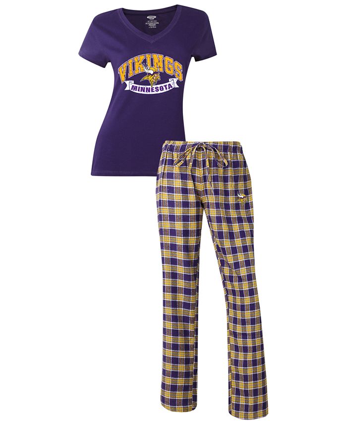 minnesota vikings women's pajamas