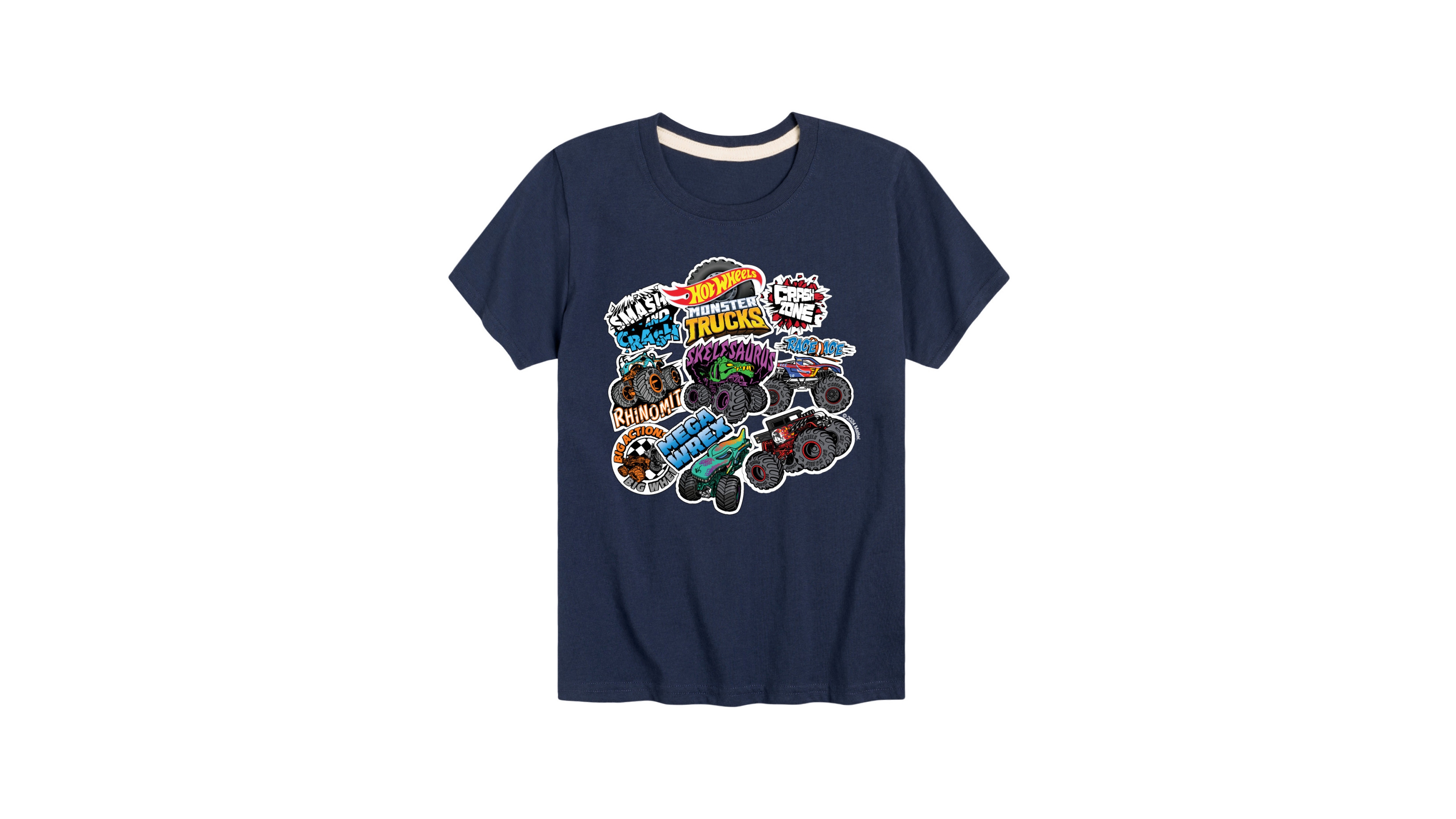 Hot Wheels Toddler Boys Stickers Graphic T-Shirt