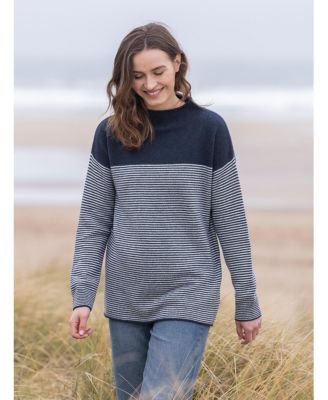 Women's Felted Funnel Neck Sweater