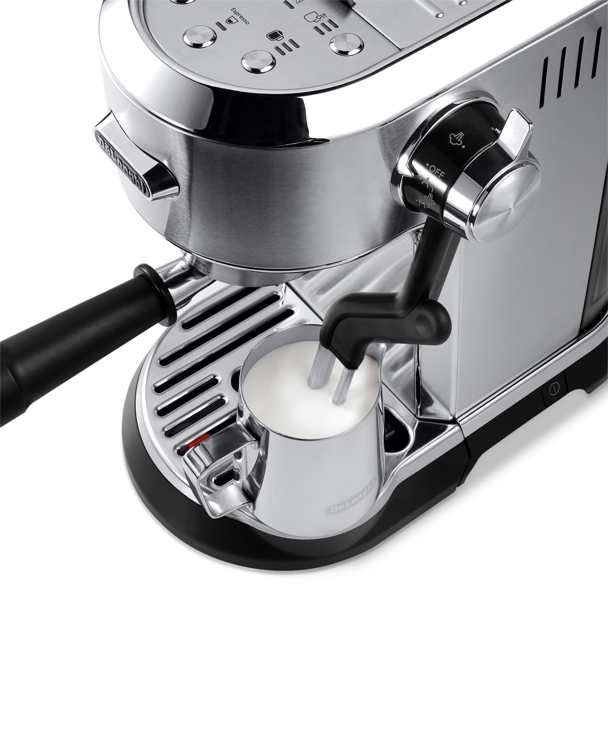 DELONGHI DEDICA MAESTRO PLUS ESPRESSO MACHINE WITH AUTOMATIC STEAM WAND 