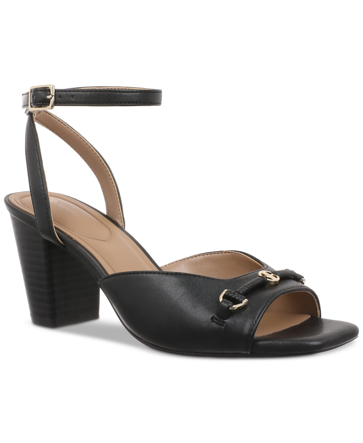 Shop Giani Bernini Women's Giorgianna Block Heel Dress Sandals, Created For Macy's