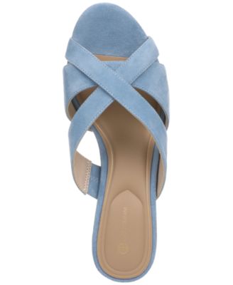 Women's Juliaa Strappy Cork Platform Wedge Sandals, Created for Macy's