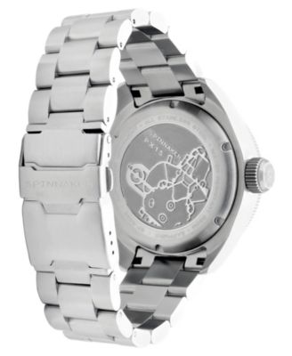 Men's Piccard Automatic Solid Stainless Steel Bracelet Watch, 45mm