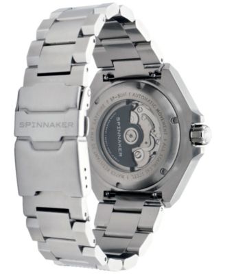 Men's Dumas Automatic Solid Stainless Steel Bracelet Watch, 44mm