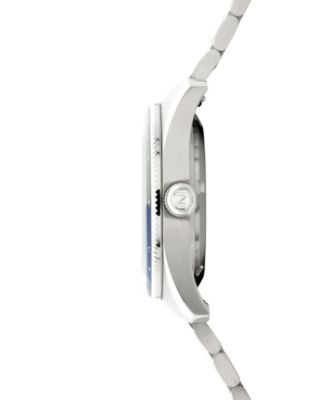 Men's Fleuss GMT Automatic Solid Stainless Steel Bracelet Watch, 43mm