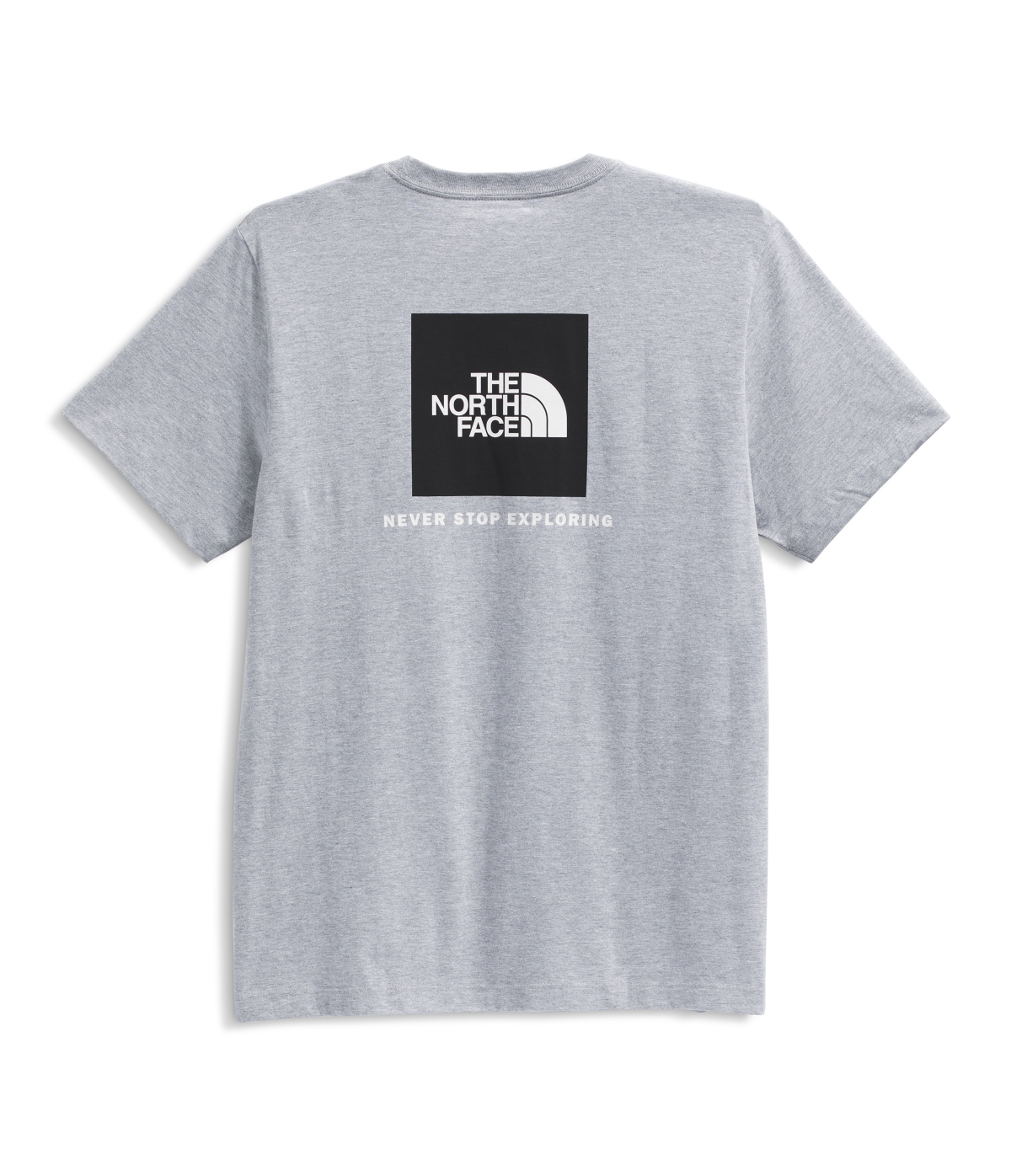 The North Face Men's Short Sleeve Core Box Never Stop Exploring T-shirt In Gray