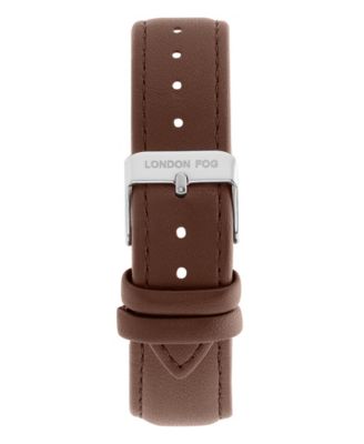 Unisex Millennium Brown Leather Watch, 40mm