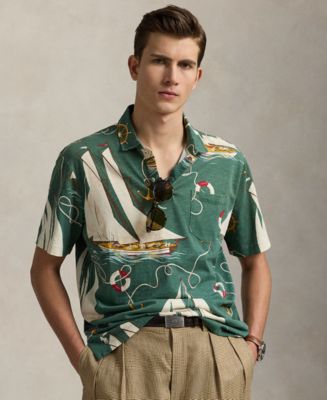 Polo Ralph Lauren Men's Classic-Fit Sailboat Jersey Polo Shirt