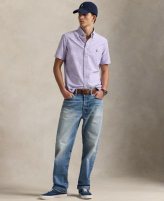 Men's Classic-Fit Gingham Oxford Shirt