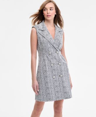 Women's Abstract Jaquard Knit Dress