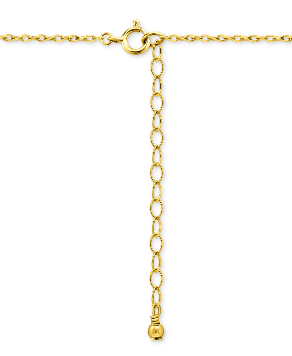 Giani Bernini Cubic Zirconia Double Heart Necklace (1/4 Ct. T.w.) In Sterling Silver, 16" + 2" Extender In Gold