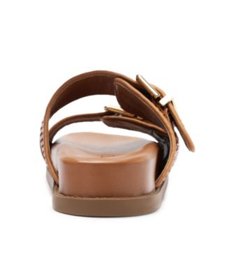 Women's Naomi Round Toe Flat Sandals