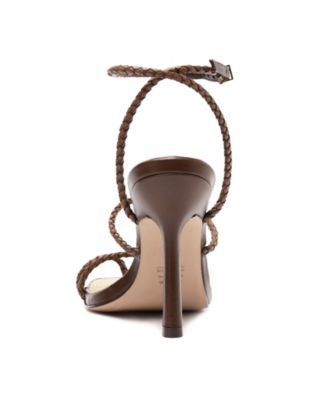 Women's Kaya Straw Stiletto Heel Sandals
