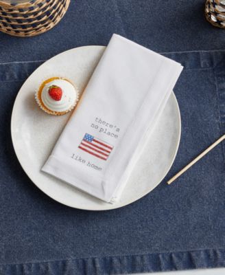 Cuties Americana Set of 4 Napkins, 8.25" x 8.25"