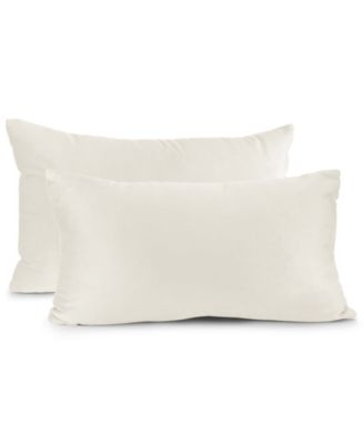Elegant Velvet Removeable Cover 2-Pack Decorative Pillows, 12" x 20"