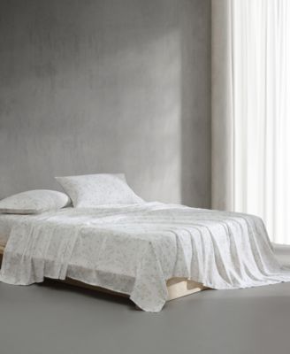 CLOSEOUT! Printed 300-Thread Count Cotton Sateen 4-Pc. Sheet Set, Queen