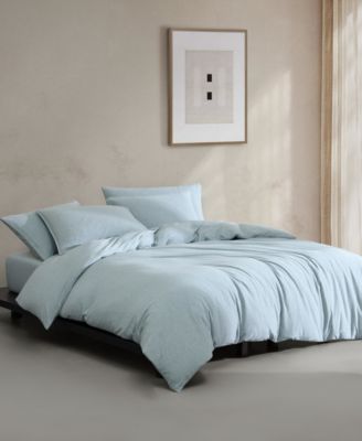 CLOSEOUT! Melange Jersey 3 Piece Comforter Set, King