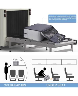 Travel Duffle Bag for Men, Weekender Bag for Women with Toiletry Bag, Carry On Overnight Bag with 17.3 inch Laptop Compartment (Black)