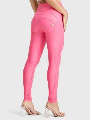 Women's Faux Leather High-Rise Sculpting Skinny Pants