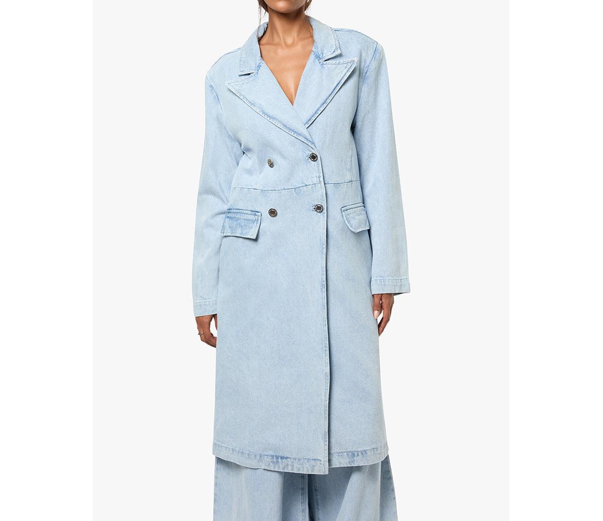 Women's Denim Blazer Jacket - Super light