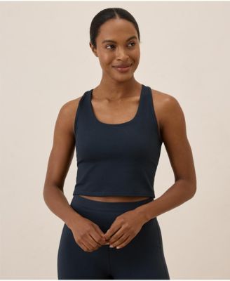 Women's On the Go-To Crop Tank Made With Organic Cotton