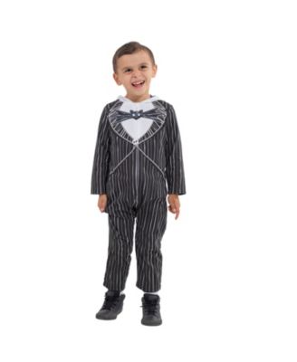 Baby Boys Jack Skellington Zip Up Coverall Newborn to