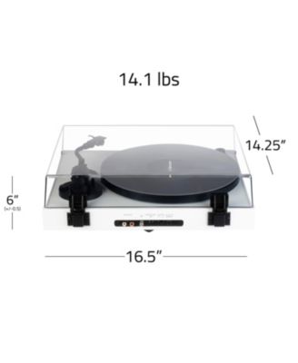 RT81+ Turntable with VM95E Cartridge, Anti-Resonant Platter, Acrylic Mat, Phono Preamp, Isolation Feet, Wood Plinth