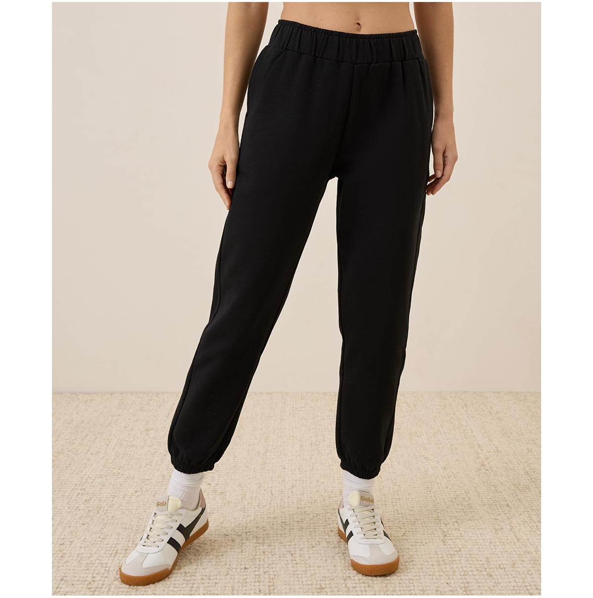 Women's Organic Cotton Cloud Brushed Fleece Sweatpant - Heather grey