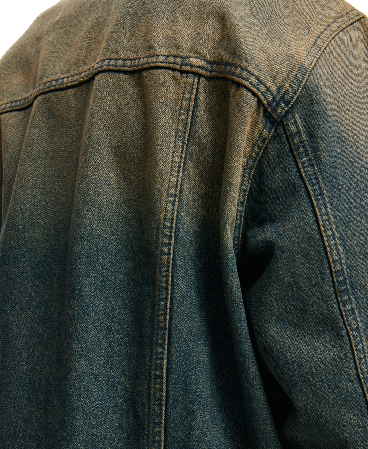 Shop Cotton On Men's Denim Trucker Jacket In Washed Blue