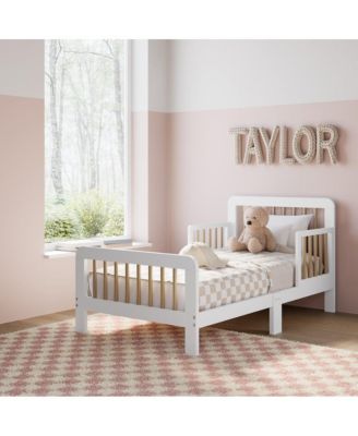 Pasadena Toddler Bed - White with Driftwood