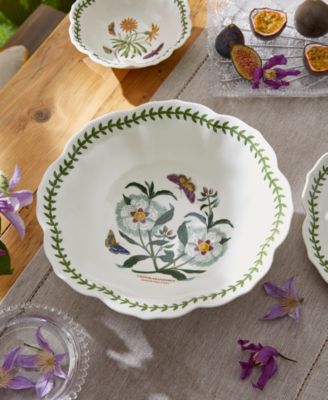 Botanic Garden Lotus Blossom Serving Bowl